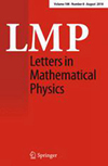 LETTERS IN MATHEMATICAL PHYSICS杂志封面